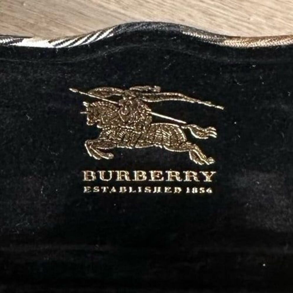 Burberry Nova Check Classic Plaid Hard Shell Case for Eyewear Sun Glasses - Picture 4 of 5